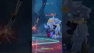 Baron Bunny And Amber With A 3 Star Bow | Genshin Impact #Shorts