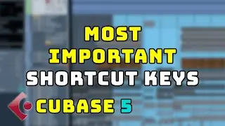 ✨Cubase 5 Shortcut Keys ✨| Most Important Shortcut Keys in One Video | Wave Artist Studio