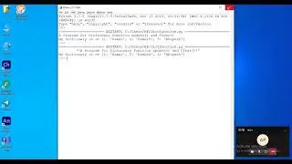 Dictionary Function Clear and Update
