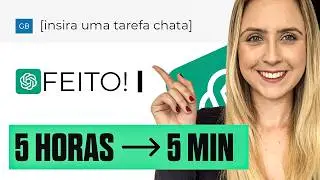 7 MELHORES DICAS de PRODUTIVIDADE usando o ChatGPT