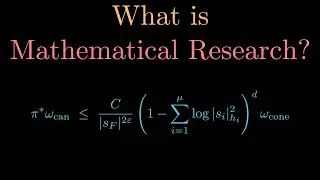 Have all math problems been solved? What is mathematical research?