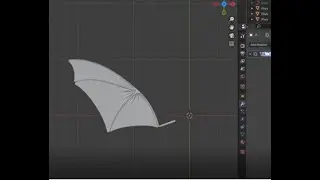 Making a bat wing in Blender 3D