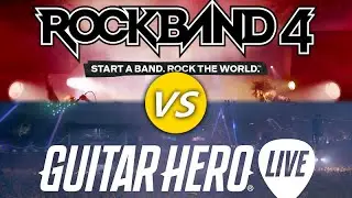 Rock Band 4 vs Guitar Hero Live Review: What Should You Buy?