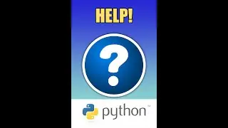 Python - Use Help Function to Learn About Classes or Functions