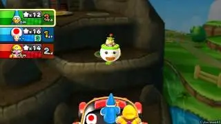 Mario Party 9 ~ Story Mode / Solo - Part 1 ~ Toad Road - Boss: Lakitu/Wiggler