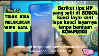 kenapa HP ini kunci layarnya sulit untuk di bobol? 