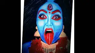 Maa Kali drawing with colour pencil 📝😍🔥 
