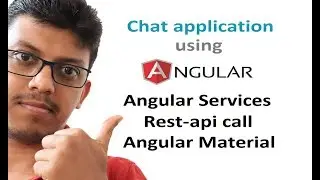 Services, Rest api call and integrate Angular Material ui