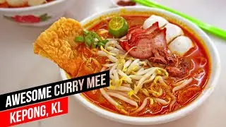 Amazing Curry Mee in Kuala Lumpur! | Restoran Keng Nam Hai, Kepong (Non-Halal)