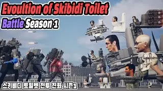 Evolution of Skibidi Toilet Battle : Season 01