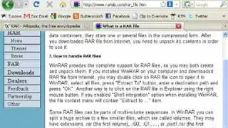 What is a RAR file?