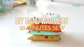 DIY HAND WARMERS 10 Minutes sewing tutorial