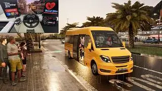 Mercedes-Benz Sprinter (W906) Shuttle Bus - Tourist Bus Simulator | Thrustmaster TX