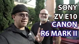 ¿Por qué usamos Sony ZV E10, Canon R6 Mark II? y antes las Canon 80D, Canon M50, Sony A7III y más!