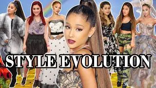 the evolution of ariana grande’s style: from cat valentine to glinda the good witch 🎶🎀🫧