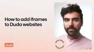 How to add iframes to Duda websites