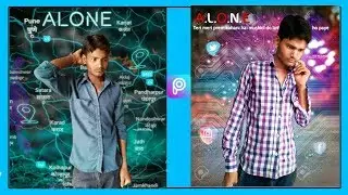 PicsArt Alone boy Editing | in Social networking  manipulation | PicsArt Editing