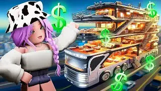 САМЫЙ БОЛЬШОЙ АВТОБУС В РОБЛОКСЕ! ТРЕТИЙ ЭТАЖ! Roblox Mega Luxury Bus Tycoon