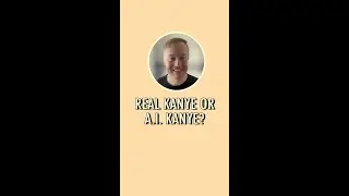 Real Kanye or A.I. Kanye?