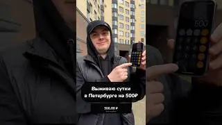 Выживаю в Петербурге на 500₽ в день. 