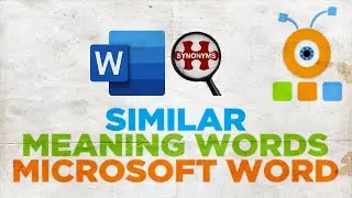 How to Find Similar Meaning Words (Synonyms) in Word