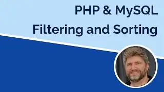 Filtering and Sorting with PDO and MySQL