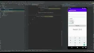 Simple Calculator with RadioButton using Java in Android