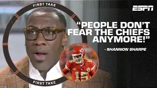 People dont FEAR the Chiefs ANYMORE - Shannon Sharpe drags Chiefs offense 😱 | First Take