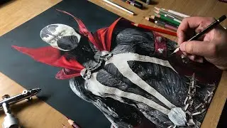 Drawing Spawn - Time-lapse | Artology