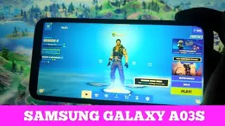 Fortnite on Samsung Galaxy A03s 2023