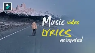 How to Make an Animated Lyrics Video | Filmora X Tutorial