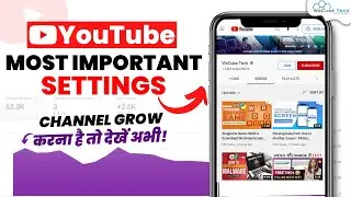 Important YouTube SETTINGS that you MUST KNOW 🤯 | Grow YouTube Channel Fast  🚀