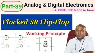 Clocked SR Flip-flop working in tamil