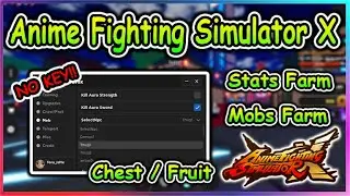 Roblox Anime Fighting Simulator X Script - Auto Farm Stats | Mobs & More