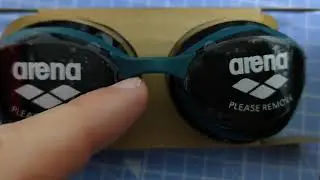 ARENA Air Bold Swipe Anti Fog Swim Goggles Unboxing and First Impressions
