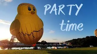 Balloons at Bolesworth Castle (Started Windy, finished with a mass launch)