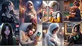 🥺 sad cartoon girl dpz। Alone cartoon girl dp pics for whatsapp ।