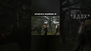 Встретили индейцев xd #rdr2 #faustnp