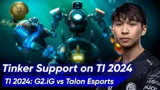 🏥 xNova TINKER HEALER HARD SUPPORT | Dota 2 TI 2024 Gameplay