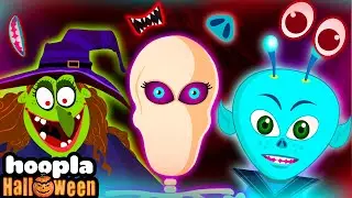 Halloween Special: Missing Spooky Monster's Faces | Hoopla Halloween