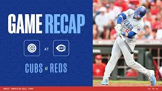 Cubs vs. Reds Game Highlights | 7/29/24