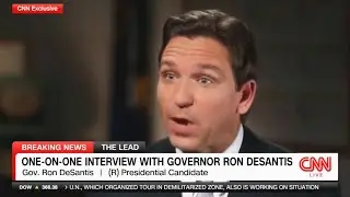 DeSantis implodes in disaster interview, wont answer, head bobbles uncontrollably