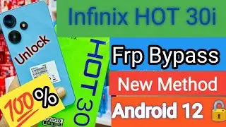 infinix Hot 30i (X669) frp bypass /unlock google account   one click