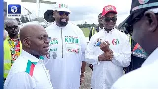 Abia Governor, Alex Otti Campaigns With Olumide Akpata In Benin City