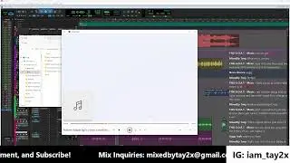 Mixing Two Track Song Live