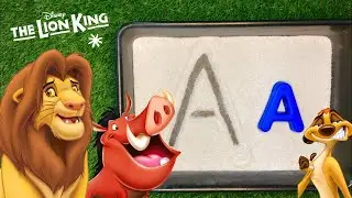 Lion King ABC 🦁 - Learn to write the Alphabet with the LION KING characters and songs.