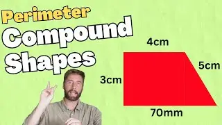 Perimeter of COMPOUND Shapes | Easy Challenge