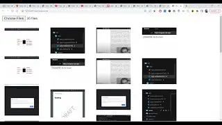 Javascript masonry-layout Library Example to Show Images Using Form Input Element in Browser