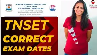 Tnset 2024 Exam date