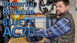 Bluetti AC70 Ultra Portable Powerful Solar Generator